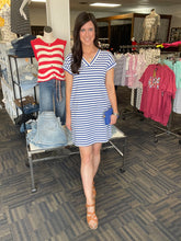 Load image into Gallery viewer, Get Up and Go Striped Dress