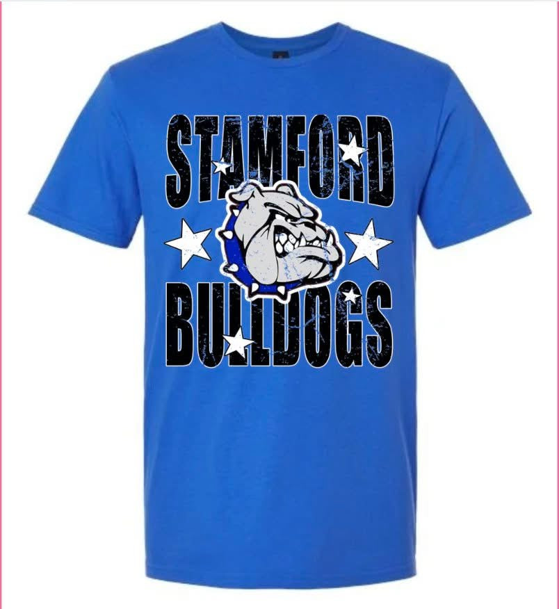 Stamford Bulldogs Stars Spirit Graphic Tee *PRE-ORDER*