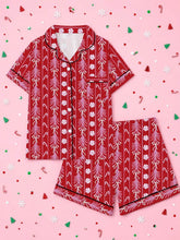 Load image into Gallery viewer, Christmas Pajamas Shorts and Pants Sets *PRE-ORDER*-Kids and Adults