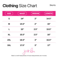 Load image into Gallery viewer, Let’s Go Checkered Skort-Multiple Colors Available