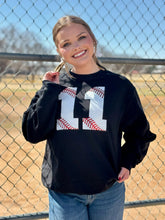 Load image into Gallery viewer, Custom Baseball Numbers In Glitter *Pre-Order*