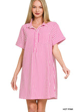 Load image into Gallery viewer, Just For You Striped Dress-Multiple Colors Available