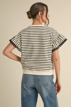 Load image into Gallery viewer, Give It A Go Striped Top