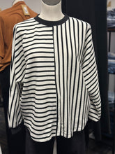 Load image into Gallery viewer, Close To Me Striped Cloudy Knit Long Sleeve Top