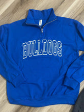 Load image into Gallery viewer, Bulldogs Quarter Zip Pullover-2nd Round