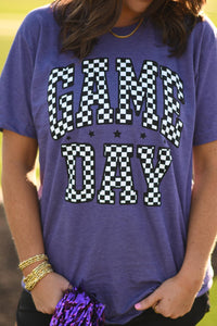 Game Day Checkered-Multiple Colors Available