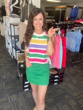 Load image into Gallery viewer, Natural Beauty Colorful Sweater Vest With Side Ties