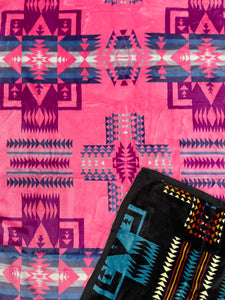 Kids(40”x60”) Aztec Fleece Blanket-Multiple Colors Available in