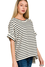 Load image into Gallery viewer, Why Not Striped Top-Multiple Colors Available