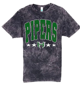 Pipers Acid Wash Graphic Tee *PRE-ORDER*