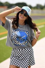 Load image into Gallery viewer, Checkered Helmet Graphic Tee *Pre-Order* (Copy)