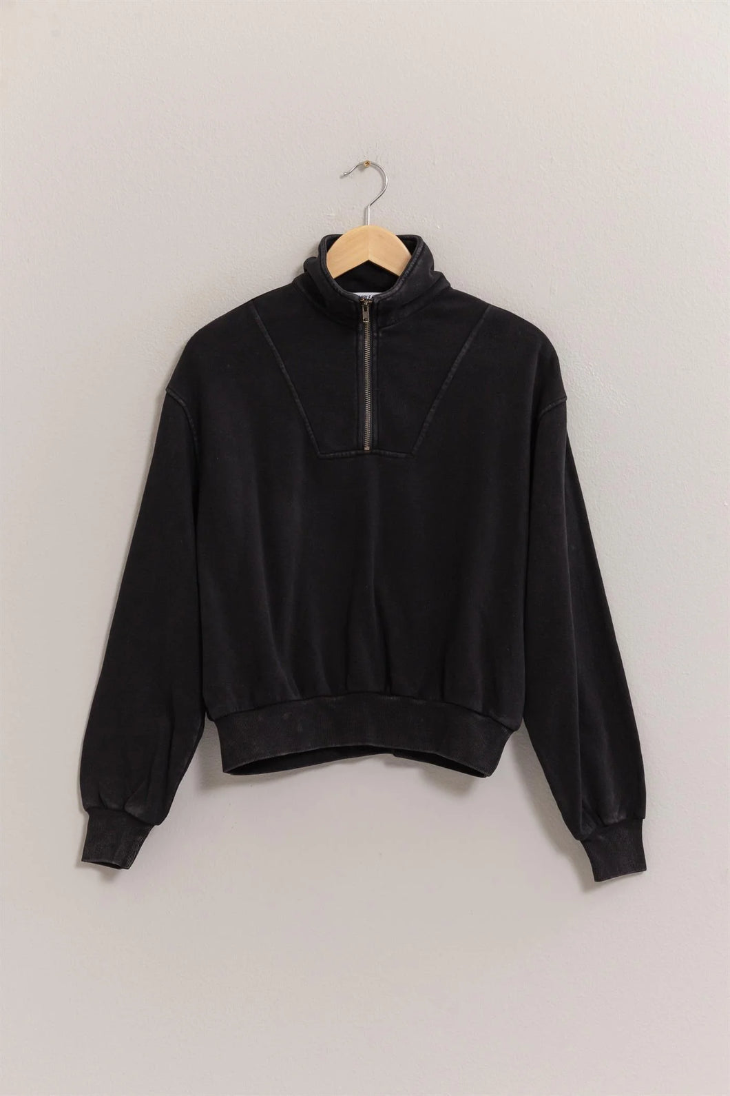 All I Want Half-Zip Pullover Sweatshirt