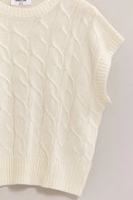 Load image into Gallery viewer, Confess To You Cable Knit Sweater