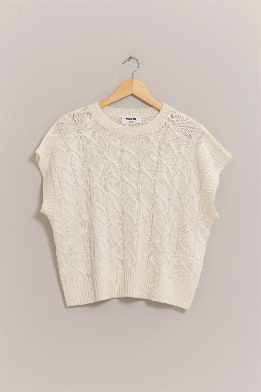 Confess To You Cable Knit Sweater