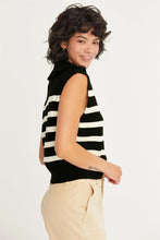 Load image into Gallery viewer, Leave No Doubt Striped Sleeveless Sweater-2 Colors Available