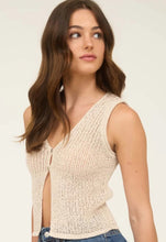 Load image into Gallery viewer, Prep Talk Knit Vest-2 Colors Available