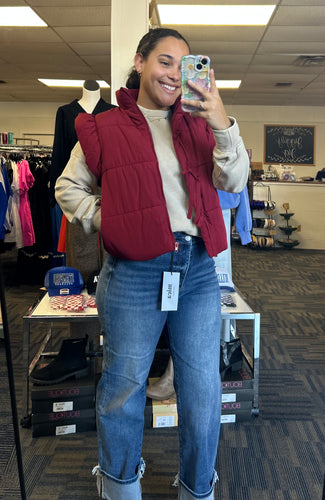 Wrapped In A Bow Vest-2 Colors Available