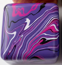 Load image into Gallery viewer, Marble Swirl Cube Squishy-Multiple Colors Available