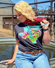 Load image into Gallery viewer, Callie Ann’s Blue Bonnet Texas Graphic Tee