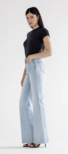 Fine By Me Mica High Rise Flare Jeans