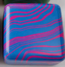 Load image into Gallery viewer, Marble Swirl Cube Squishy-Multiple Colors Available