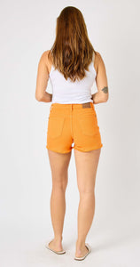 Retro Love Orange Shorts