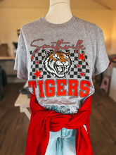 Load image into Gallery viewer, Haskell Indians Checkered Spirit Graphic Tee
