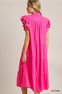 Unforgettable Love Hot Pink Dress