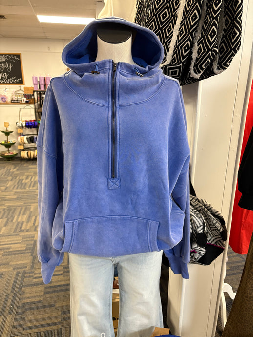 Put Me On Half Zip Hoodie