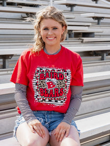 Striped Mesh Long Sleeve Top-Multiple Colors Available