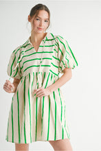Load image into Gallery viewer, Naturally You Striped Dress
