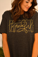 Load image into Gallery viewer, Thankful Shimmer Graphic Tee