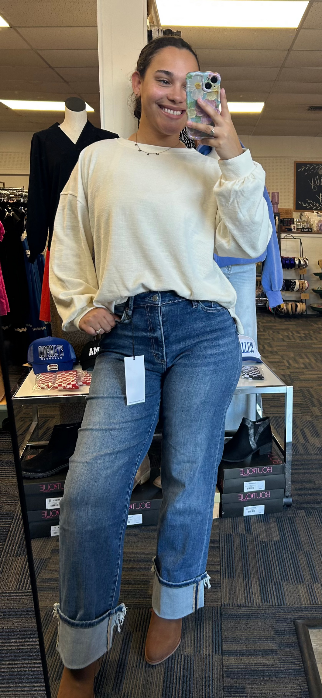 Easy Does It Long Sleeve Top