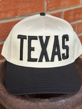 Load image into Gallery viewer, Black Texas Hat with 3D Embroidery
