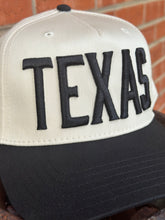 Load image into Gallery viewer, Black Texas Hat with 3D Embroidery