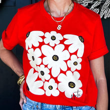 Load image into Gallery viewer, Boho Poppy Flowers Graphic Tee