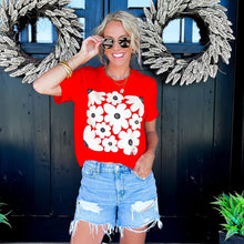 Load image into Gallery viewer, Boho Poppy Flowers Graphic Tee