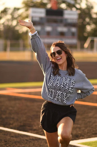 Checkered Game Day Sweatshirt