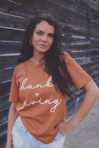 Thanks+Giving Graphic Tee