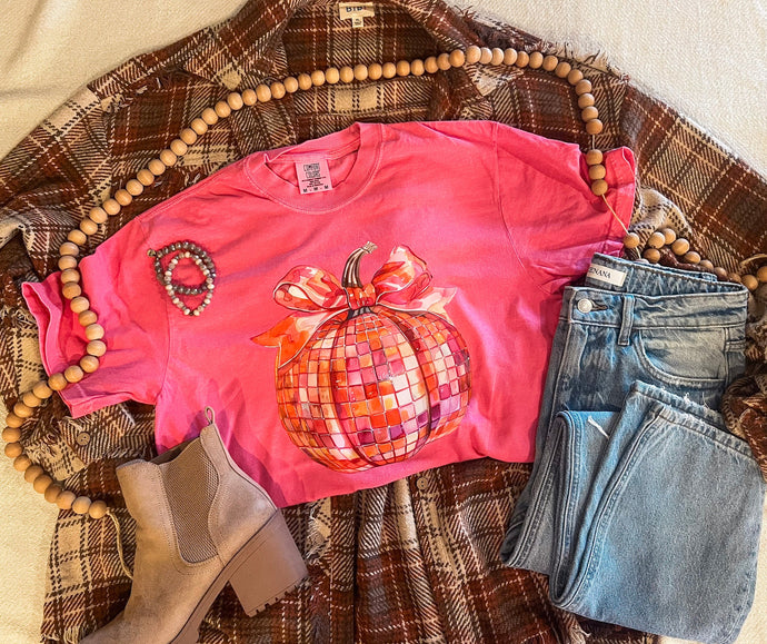 Disco Pumpkin Graphic Tee