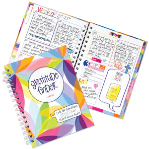 Faith-Based Gratitude Finder Journals-3 Colors Available