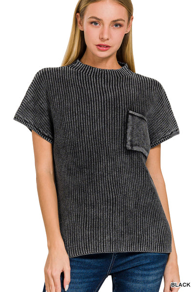 In Your Own Way Short Sleeve Sweater