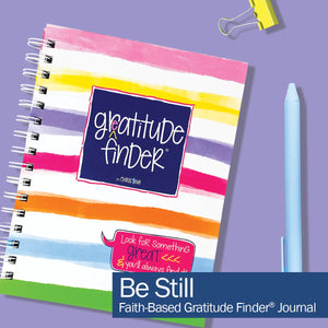 Faith-Based Gratitude Finder Journals-3 Colors Available