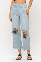 Load image into Gallery viewer, 90&#39;s Vintage Cloud Blue Ankle Jeans
