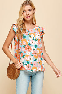 Promises Made Floral Top