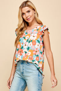 Promises Made Floral Top