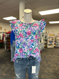 Blossoming Bliss Floral Top