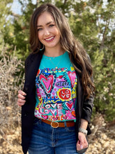 Load image into Gallery viewer, Callie Ann's A Lot of Love Graphic Tee