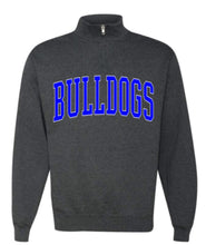 Load image into Gallery viewer, Bulldogs Quarter Zip Pullover