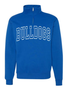 Bulldogs Quarter Zip Pullover